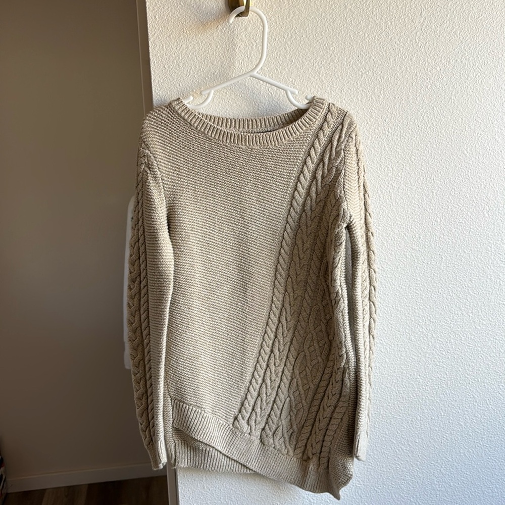 Girls Cable Knit Dress